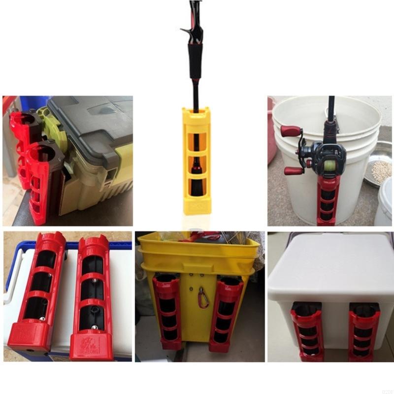 Fishing Rod Case - 釣り竿収納ボックス、組み立てが簡単なロッドホルダーボックス付き、初心者と経験豊富な漁師の両方に最適です。