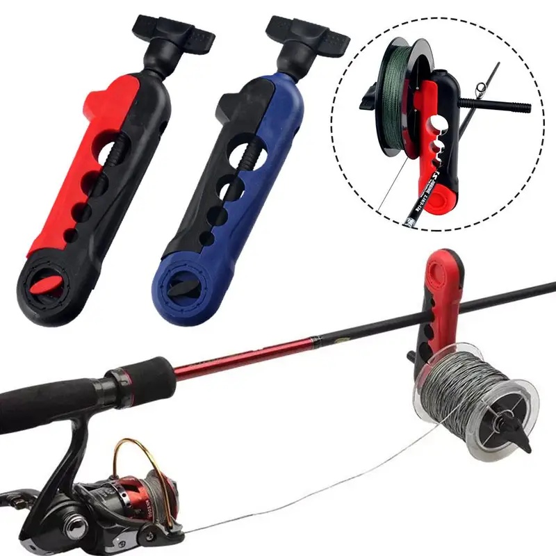 携帯用釣り糸巻き取り器、スプール、ロッドホルダー、糸巻き機、 - Fishing Rod Spinning のレビューと価格