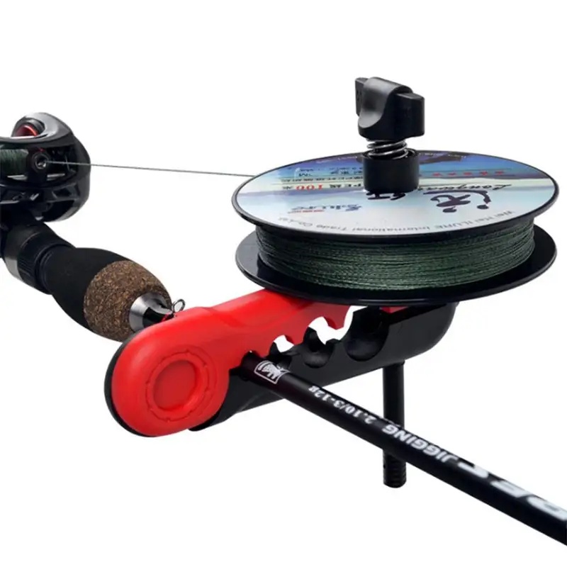 携帯用釣り糸巻き取り器、スプール、ロッドホルダー、糸巻き機、 - Fishing Rod Spinning のレビューと価格